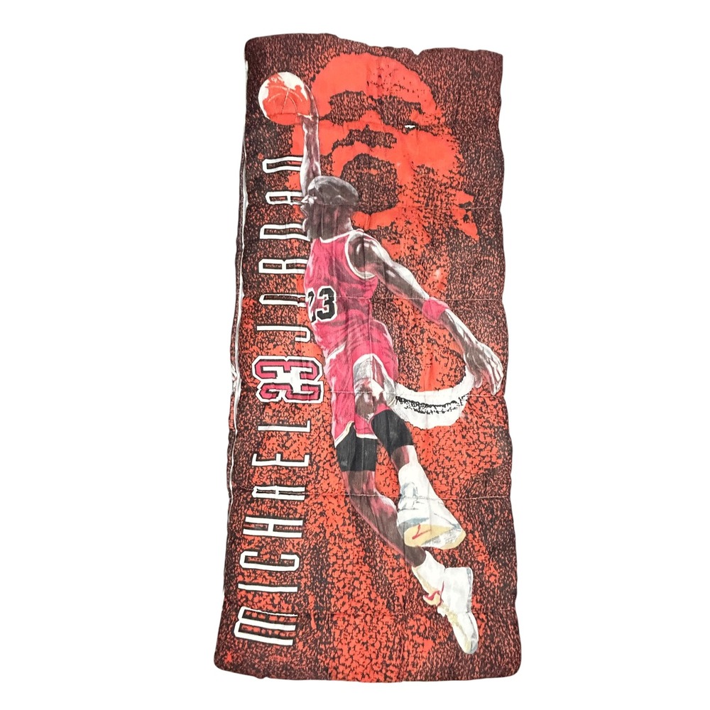Vintage Michael Jordan #23 Sleeping Bag 1991 JUMP‎ Inc Chicago Bulls Collectible